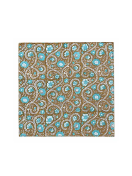 Sea Blue Bandana Square 50 x 50 cm